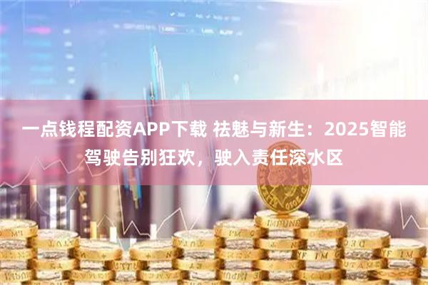 一点钱程配资APP下载 祛魅与新生：2025智能驾驶告别狂欢，驶入责任深水区